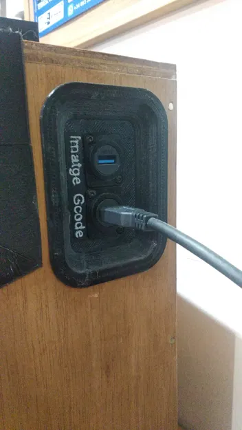 Mặt che cổng kết nối XLR và USB âm tường in 3D chuyên nghiệp - Image 1