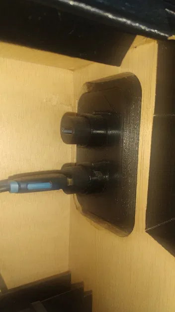 Mặt che cổng kết nối XLR và USB âm tường in 3D chuyên nghiệp - Image 2