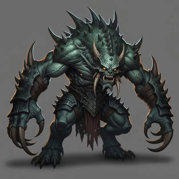 Mô hình Monster 1 - Nhân vật Quái vật Dark Fantasy ấn tượng - Image 1
