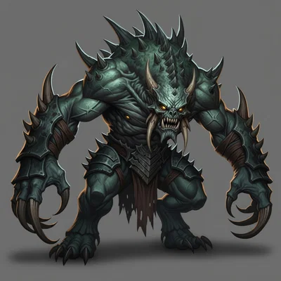 Mô hình Monster 1 - Nhân vật Quái vật Dark Fantasy ấn tượng