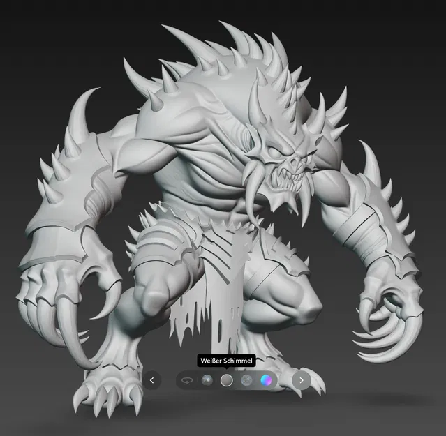 Mô hình Monster 1 - Nhân vật Quái vật Dark Fantasy ấn tượng - Image 2