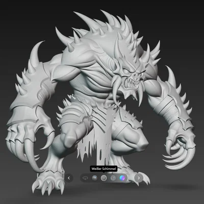 Mô hình Monster 1 - Nhân vật Quái vật Dark Fantasy ấn tượng