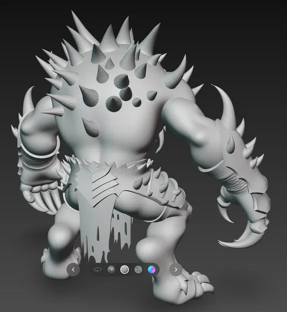 Mô hình Monster 1 - Nhân vật Quái vật Dark Fantasy ấn tượng - Image 3