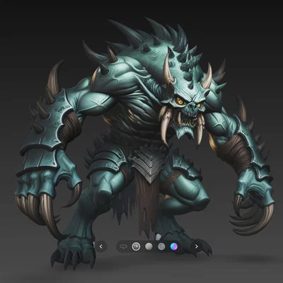 Mô hình Monster 1 - Nhân vật Quái vật Dark Fantasy ấn tượng