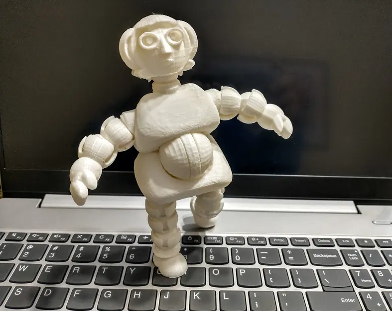 Mô hình nhân vật cử động linh hoạt (Twist and Pose Figure) cho in 3D - Image 4