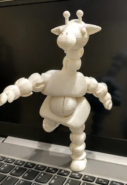 Mô hình nhân vật cử động linh hoạt (Twist and Pose Figure) cho in 3D - Image 7