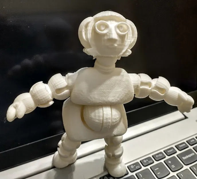 Mô hình nhân vật cử động linh hoạt (Twist and Pose Figure) cho in 3D - Image 10