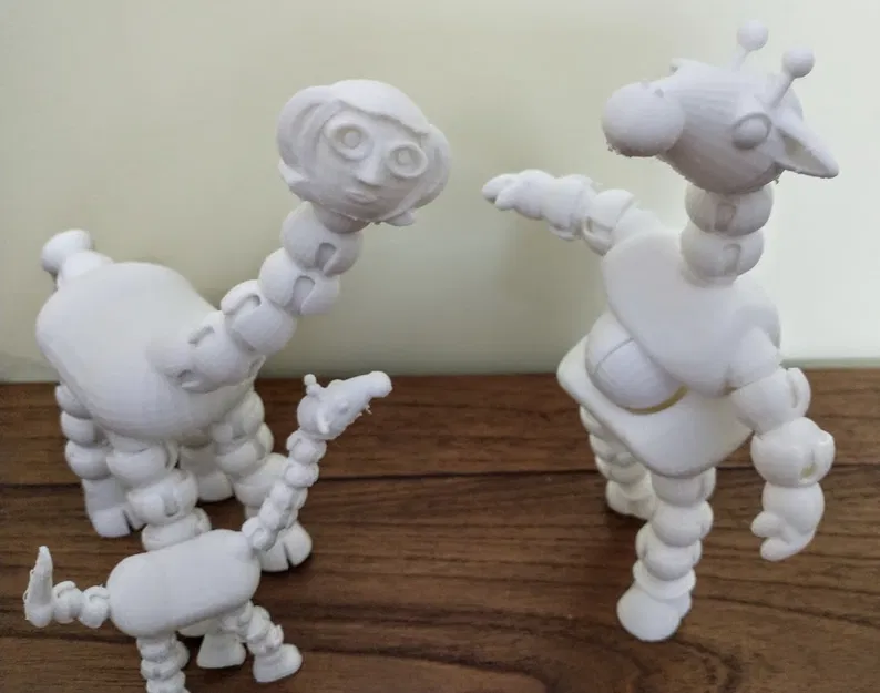 Mô hình nhân vật cử động linh hoạt (Twist and Pose Figure) cho in 3D - Image 13