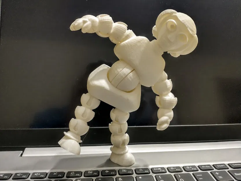 Mô hình nhân vật cử động linh hoạt (Twist and Pose Figure) cho in 3D - Image 16