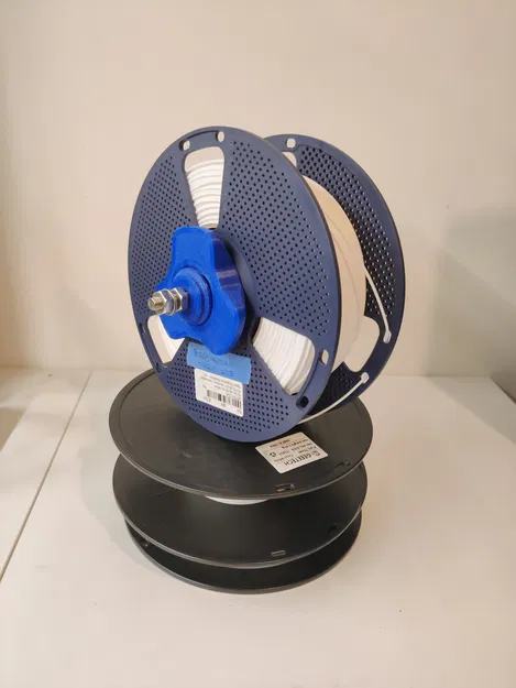 Giá đỡ cuộn nhựa in 3D đa năng với ren khóa chắc chắn - Image 4