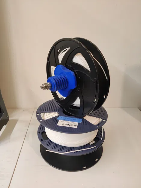 Giá đỡ cuộn nhựa in 3D đa năng với ren khóa chắc chắn - Image 5