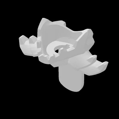 Giáp Vai Minifigure Phong Cách Rồng Gai Tương Thích Lego