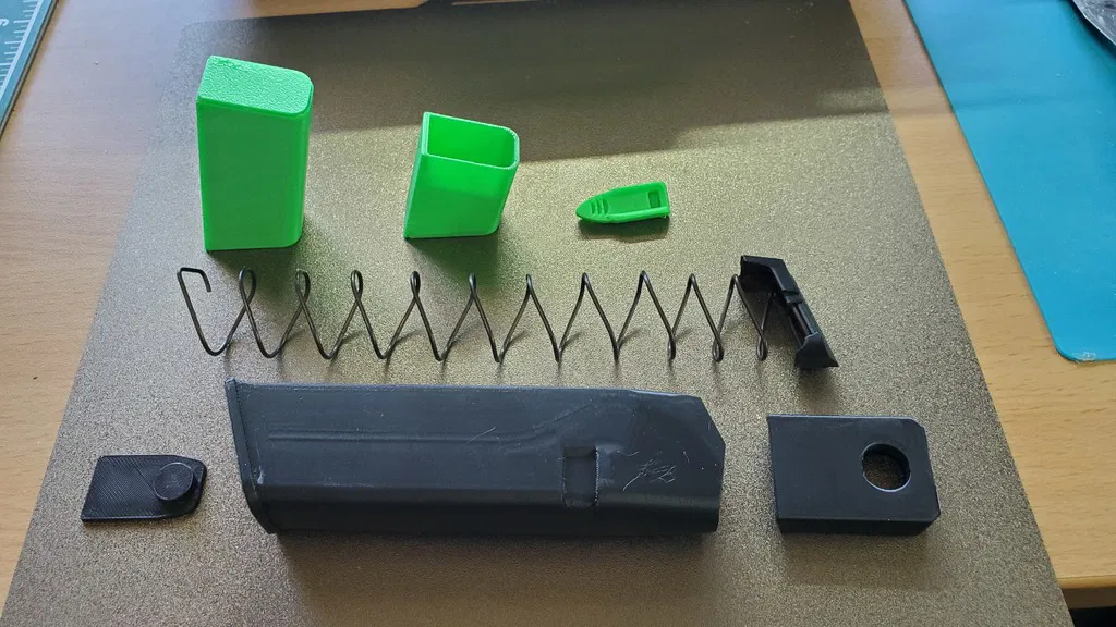 Miếng chèn tạo trọng lượng và nắp cho băng đạn Dryfire - Image 3