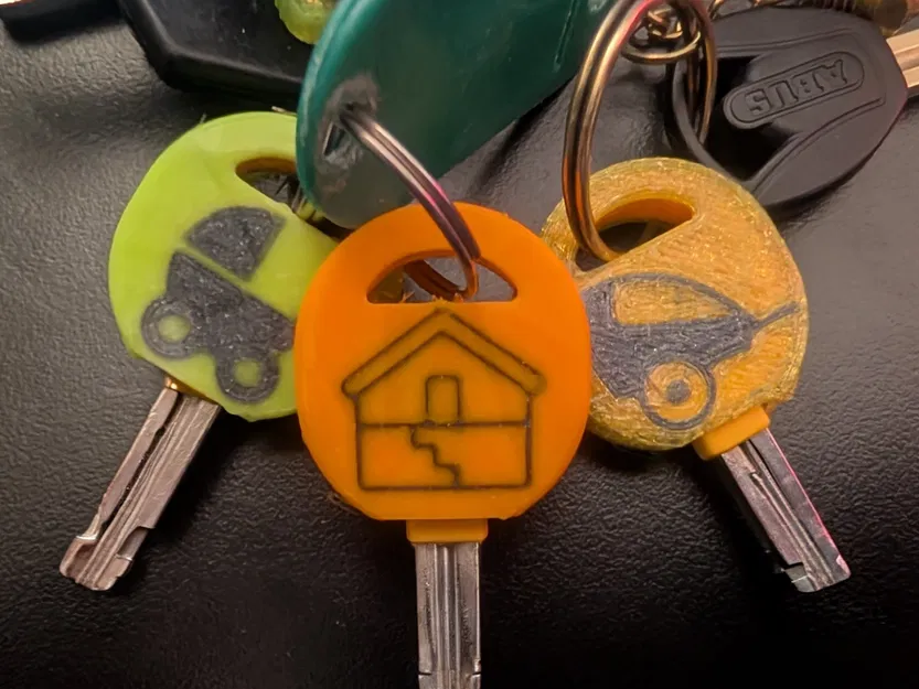 Nắp chụp chìa khóa tùy chỉnh - In 3D phụ kiện chìa khóa tiện lợi - Image 1