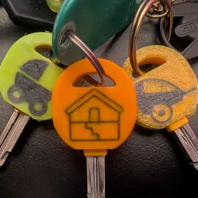 Nắp chụp chìa khóa tùy chỉnh - In 3D phụ kiện chìa khóa tiện lợi