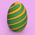 Đồ chơi fidget trứng Phục sinh xoắn ốc (Easter Spiral egg fidget toy) - Thumbnail 2
