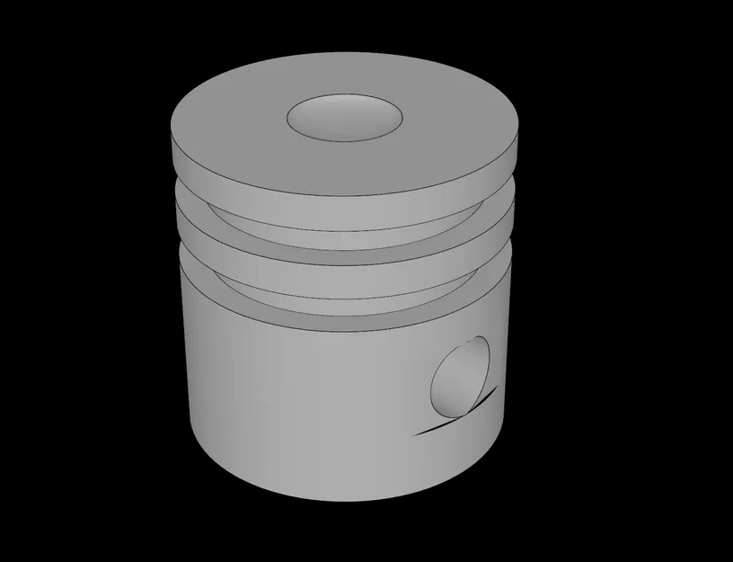 Mô hình Piston động cơ Technic tương thích Lego (2851.dat) - Image 1