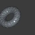 Mô hình Triangulated Hex Torus (Hình xuyến lục giác tam giác hóa) - Thumbnail 2