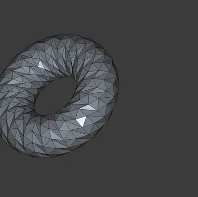 Mô hình Triangulated Hex Torus (Hình xuyến lục giác tam giác hóa)