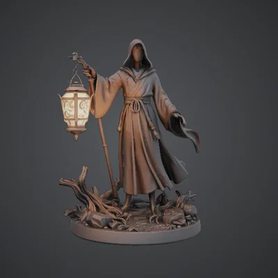 Hooded Lantern Keeper – Người Dẫn Lối Bí Ẩn Trong Truyền Thuyết Cầm Đèn Lồng