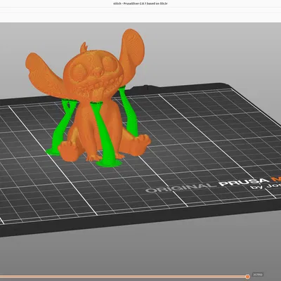 Mô hình Stitch từ bộ phim Lilo và Stitch