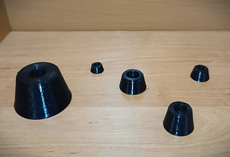 Bộ nút đệm cao su TPU chống trượt cho chân bàn ghế và gậy chống - Image 2