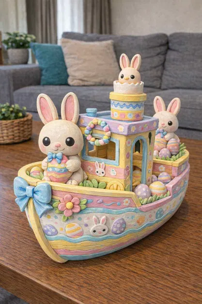 Bunny Benchy – Con tàu Phục sinh kém độ tin cậy nhất nhưng siêu dễ thương - Image 1