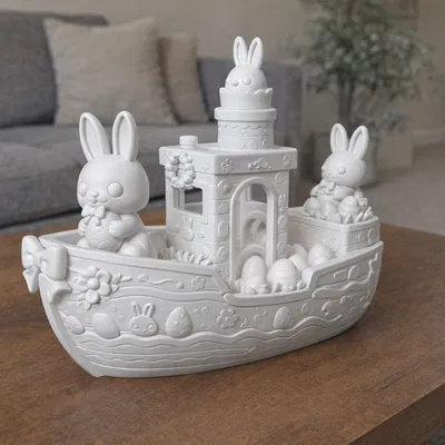 Bunny Benchy – Con tàu Phục sinh kém độ tin cậy nhất nhưng siêu dễ thương