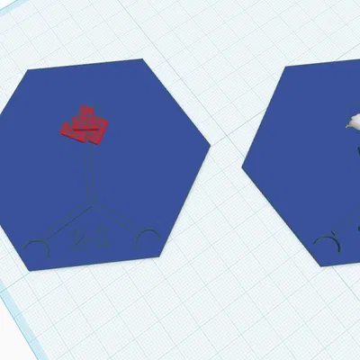 Mô hình phụ kiện 3D cho trò chơi board game Knights of Catan