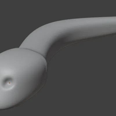 Mô hình chú rắn (Snake) 3D đáng yêu - Dễ in, phù hợp trang trí