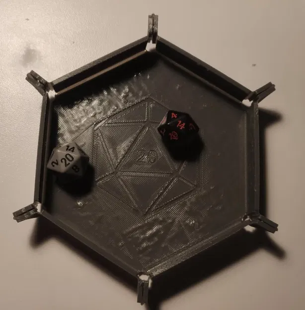 Khay đựng xúc xắc RPG làm từ nhựa TPU - Image 1