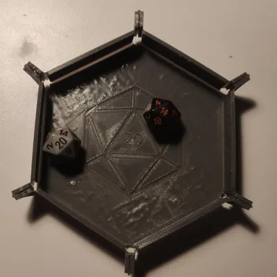 Khay đựng xúc xắc RPG làm từ nhựa TPU