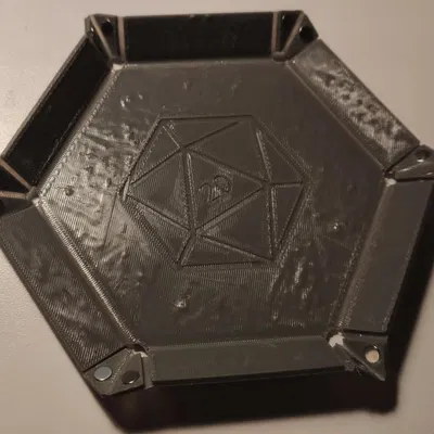 Khay đựng xúc xắc RPG làm từ nhựa TPU