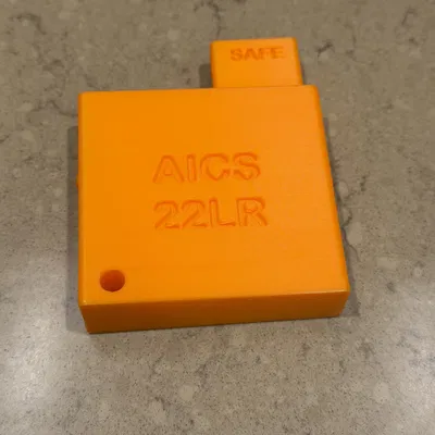 Cờ báo an toàn 3D cho súng trường AICS 22LR (Vudoo, Bergara RimX)