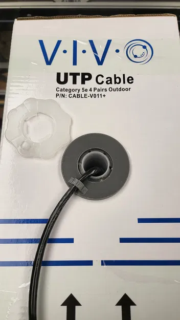 Chi tiết thay thế phần phễu dẫn cáp trong hộp - Image 1