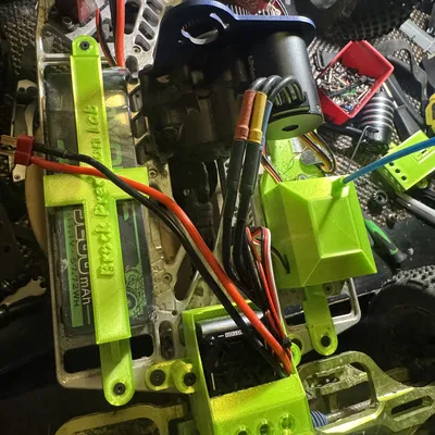 Hộp đựng Receiver bằng nhôm cho khung gầm Traxxas E-Maxx (Dùng cho 3905, 3908 UE FLM Supermaxx)