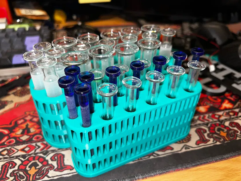 Giá đỡ ống tiêm thủy tinh 1ml / 5ml có thể tái sử dụng - Image 3