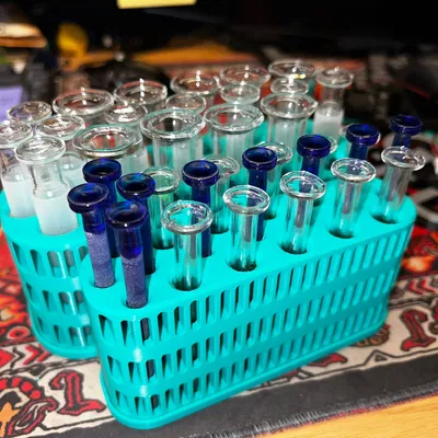 Giá đỡ ống tiêm thủy tinh 1ml / 5ml có thể tái sử dụng