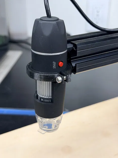 Giá đỡ kính hiển vi kỹ thuật số USB cho khung nhôm 3030 - Image 1