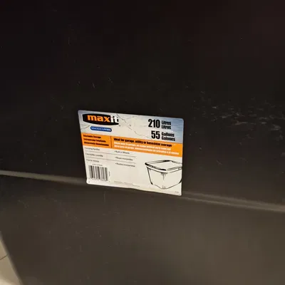 Bánh xe thay thế cho thùng nhựa lưu trữ MaxIt 55 gallon in 3D