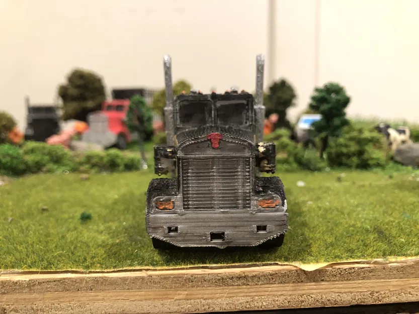 Mô hình xe tải Kenworth W900A và GMC General tỉ lệ 1/64 (Smokey and the Bandit) - Image 2