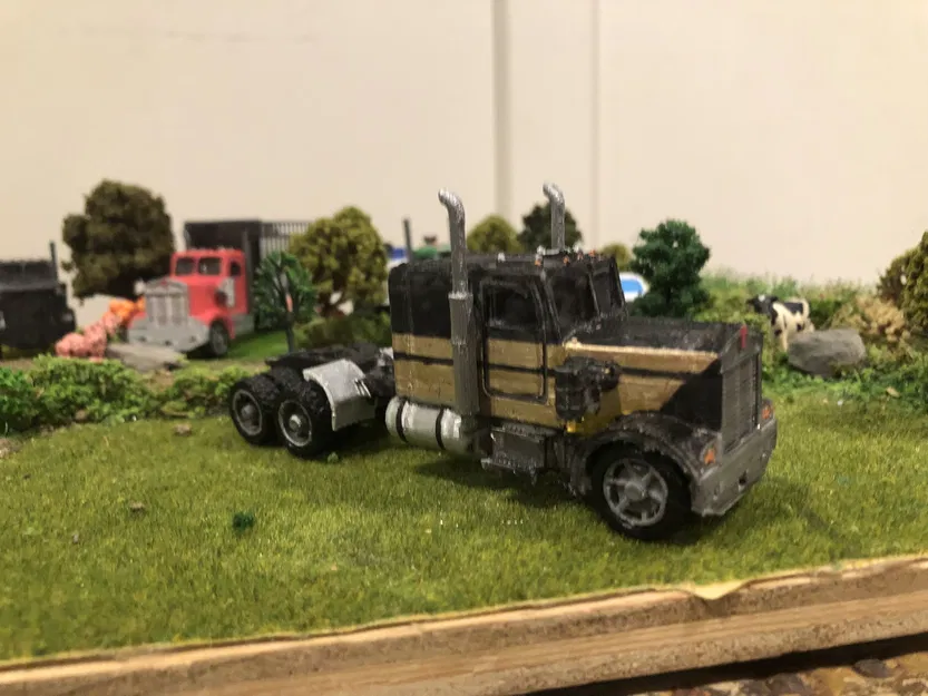 Mô hình xe tải Kenworth W900A và GMC General tỉ lệ 1/64 (Smokey and the Bandit) - Image 4