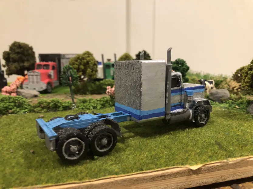 Mô hình xe tải Kenworth W900A và GMC General tỉ lệ 1/64 (Smokey and the Bandit) - Image 7