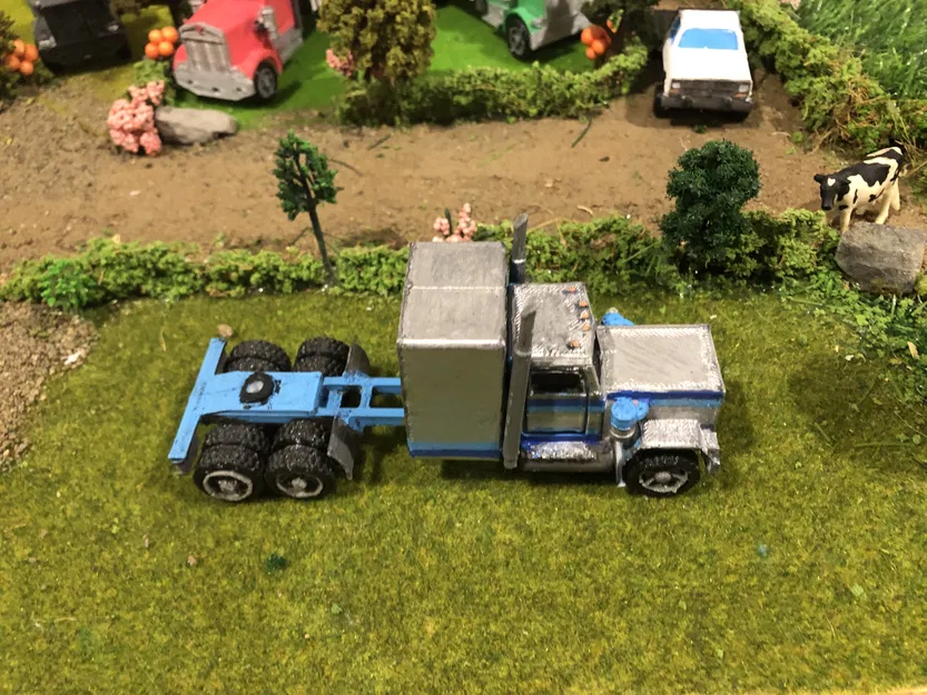 Mô hình xe tải Kenworth W900A và GMC General tỉ lệ 1/64 (Smokey and the Bandit) - Image 9