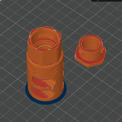 Phụ kiện nòng xoáy đa chế độ Shearforce (PBCAR) cho Nerf