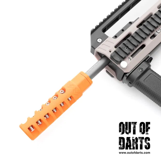 Phụ kiện nòng xoáy đa chế độ Shearforce (PBCAR) cho Nerf - Image 9