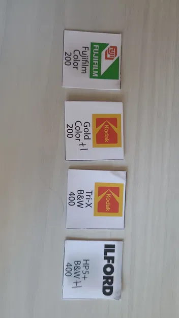 Hộp Đựng Thẻ Ghi Chú Phim (Film Label Card Box) - Image 4