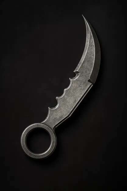 Mô hình dao Karambit in 3D siêu ngầu - Thiết kế sắc nét - Image 1