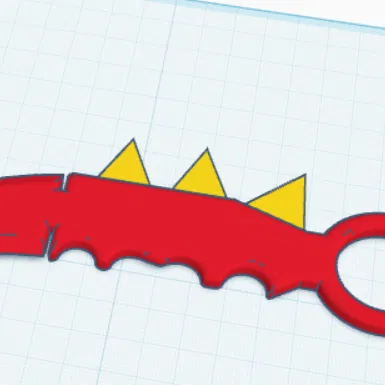 Mô hình dao Karambit 3D tự vệ độc đáo cho người sưu tầm