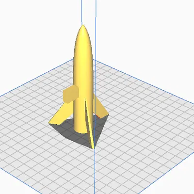 Mô hình quả bom 3D trang trí cho máy bay điều khiển từ xa RC